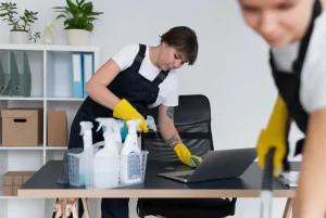 Office cleaning by A1 Cleaning Solutions